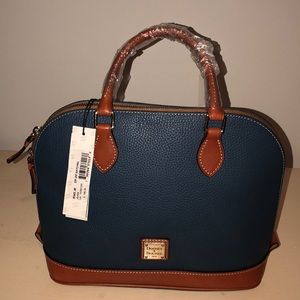 Navy Dooney and Burke Bag NWT